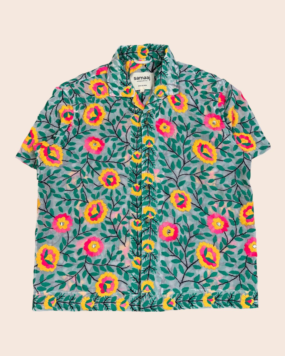 Kantha Shirt 48 - image 1
