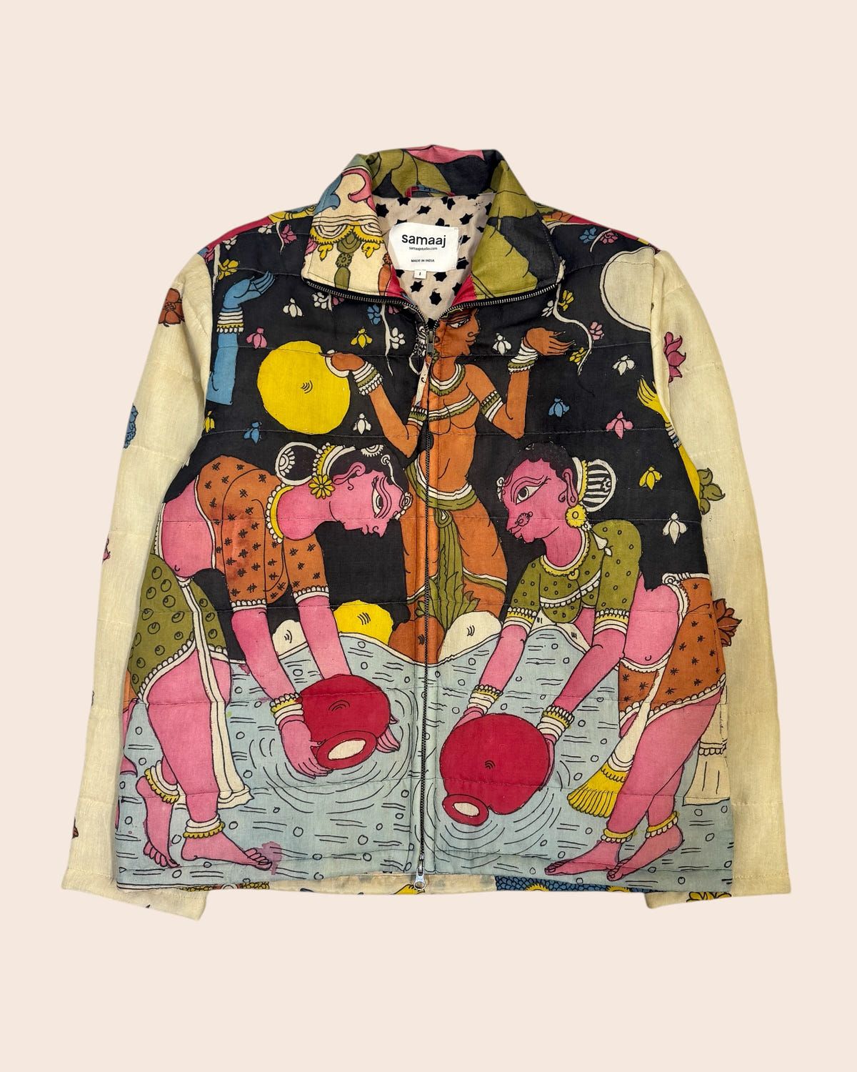 Kalamkari Hand Paint Jacket - image 1