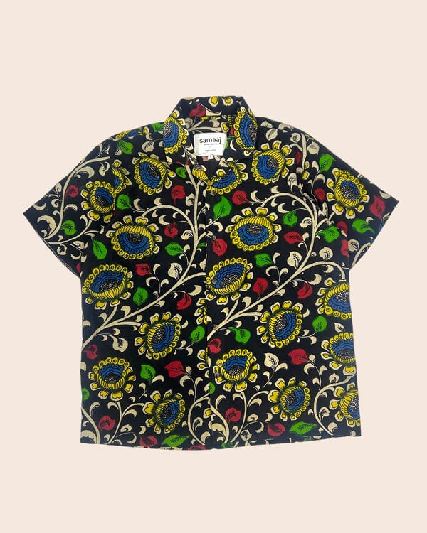 Samaaj Studio — Kalamkari Hand-paint Shirt 3