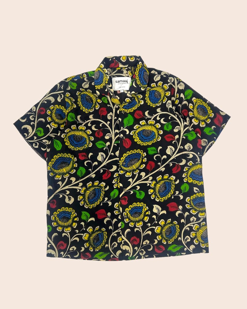 Kalamkari Hand-paint Shirt 3