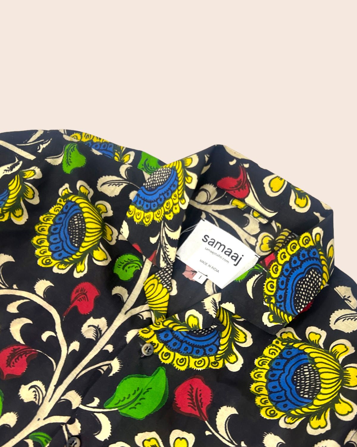 Kalamkari Hand-paint Shirt 3 - image 2