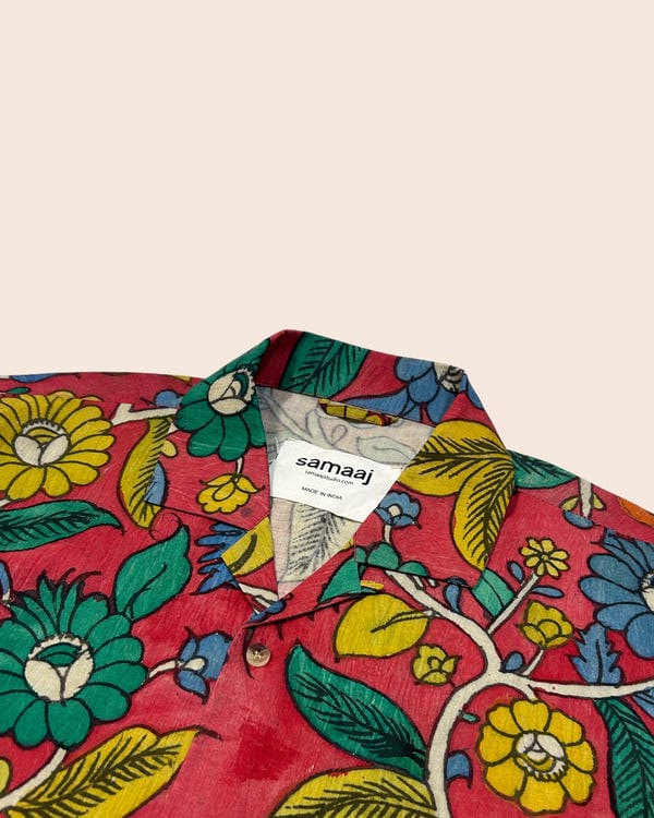 Samaaj Studio — Kalamkari Hand Paint Shirt 12
