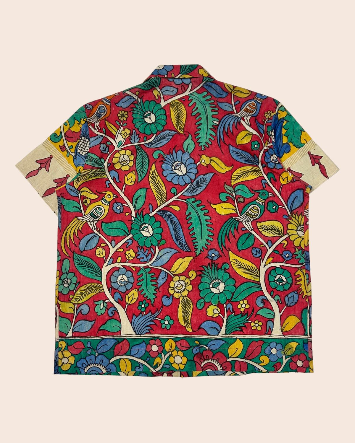 Kalamkari Hand Paint Shirt 12 - image 3