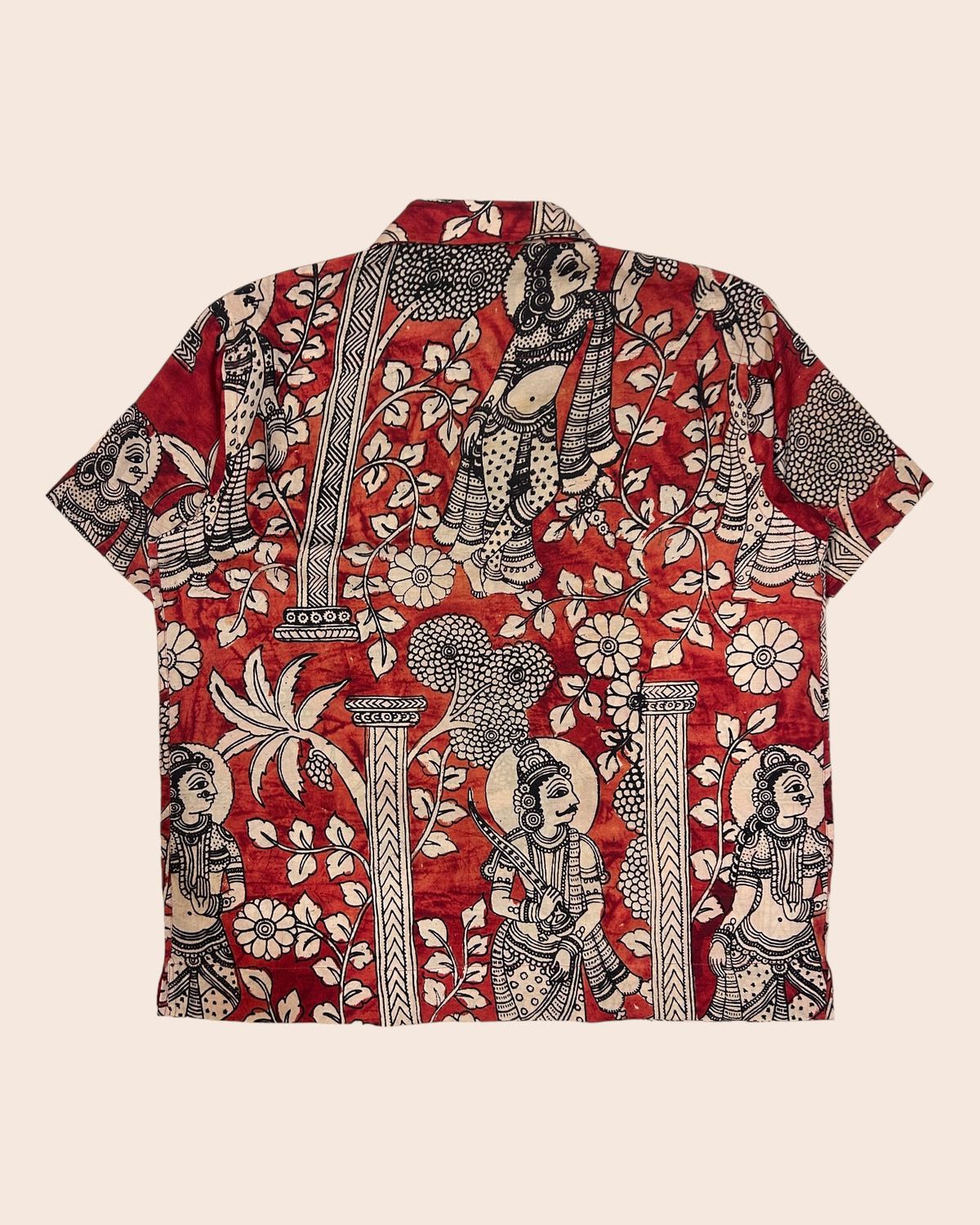 Kalamkari Hand Paint Shirt 14 - image 3