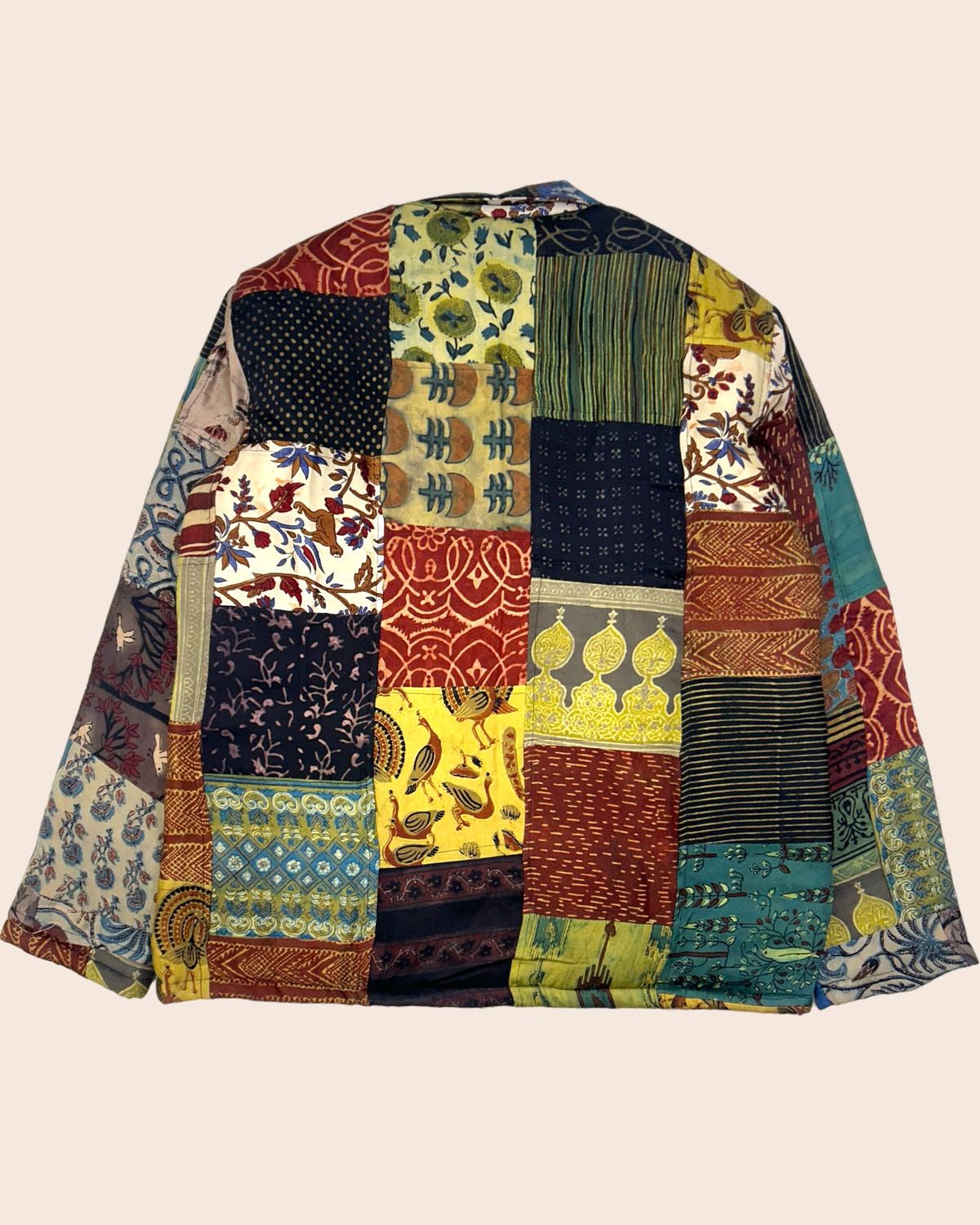 Upcycled Silk Jacket - image 3