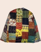 Upcycled Silk Jacket view 3