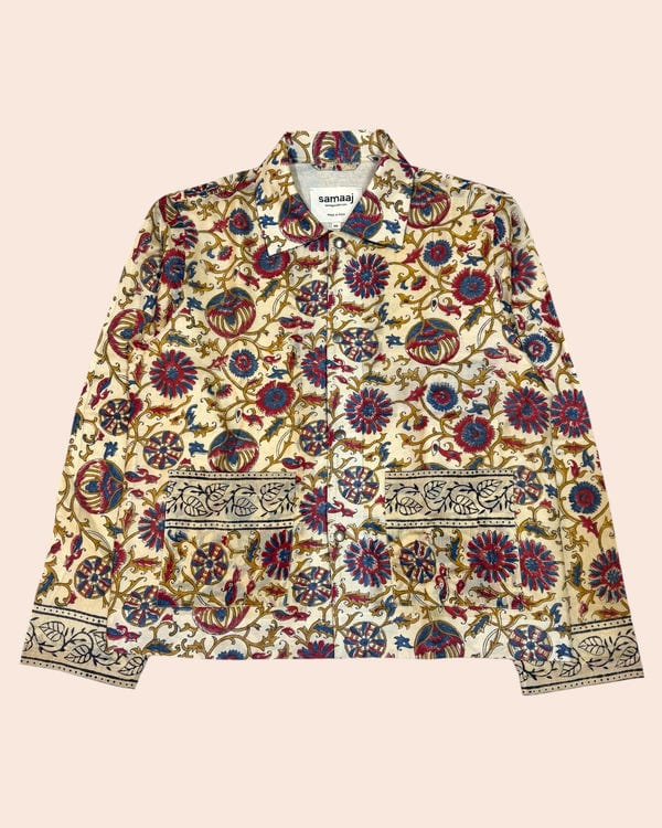 Samaaj Studio — Kalamkari Hand Paint Jacket 09