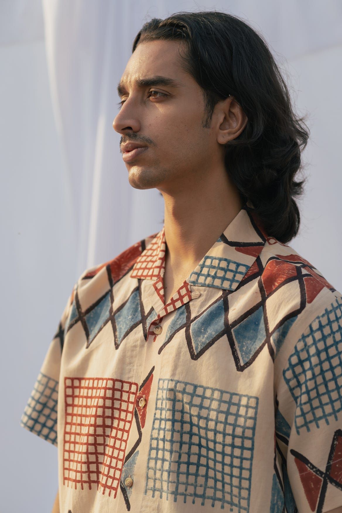 Block Print Ajrakh Shirt 05 - image 3
