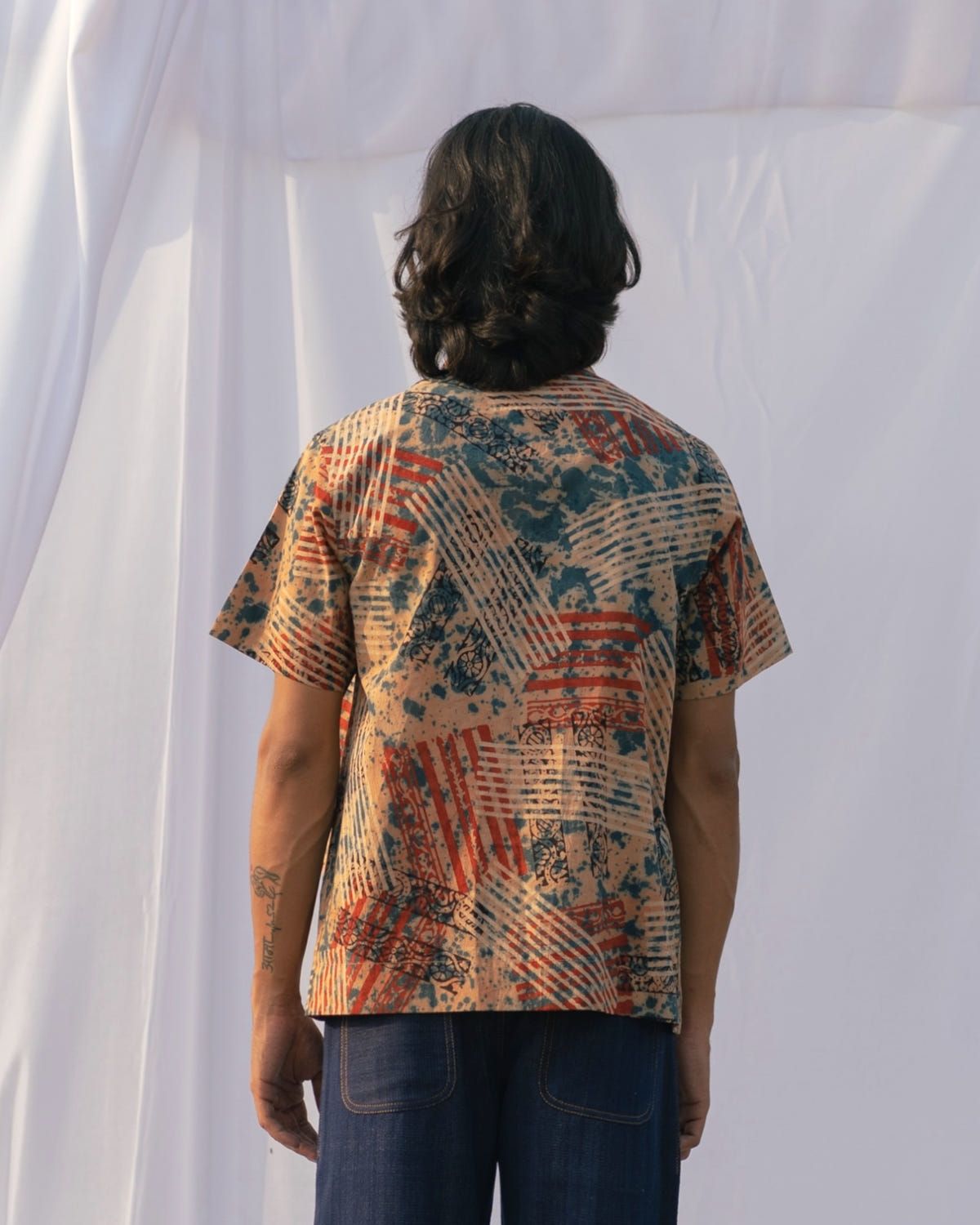 Block Print Ajrakh Shirt 06 - image 2