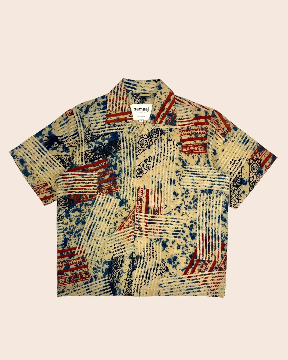 Block Print Ajrakh Shirt 06 - image 3