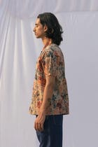 Block Print Ajrakh Shirt 06 view 5