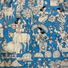 Kalamkari Hand Paint Shirt 19 view 4