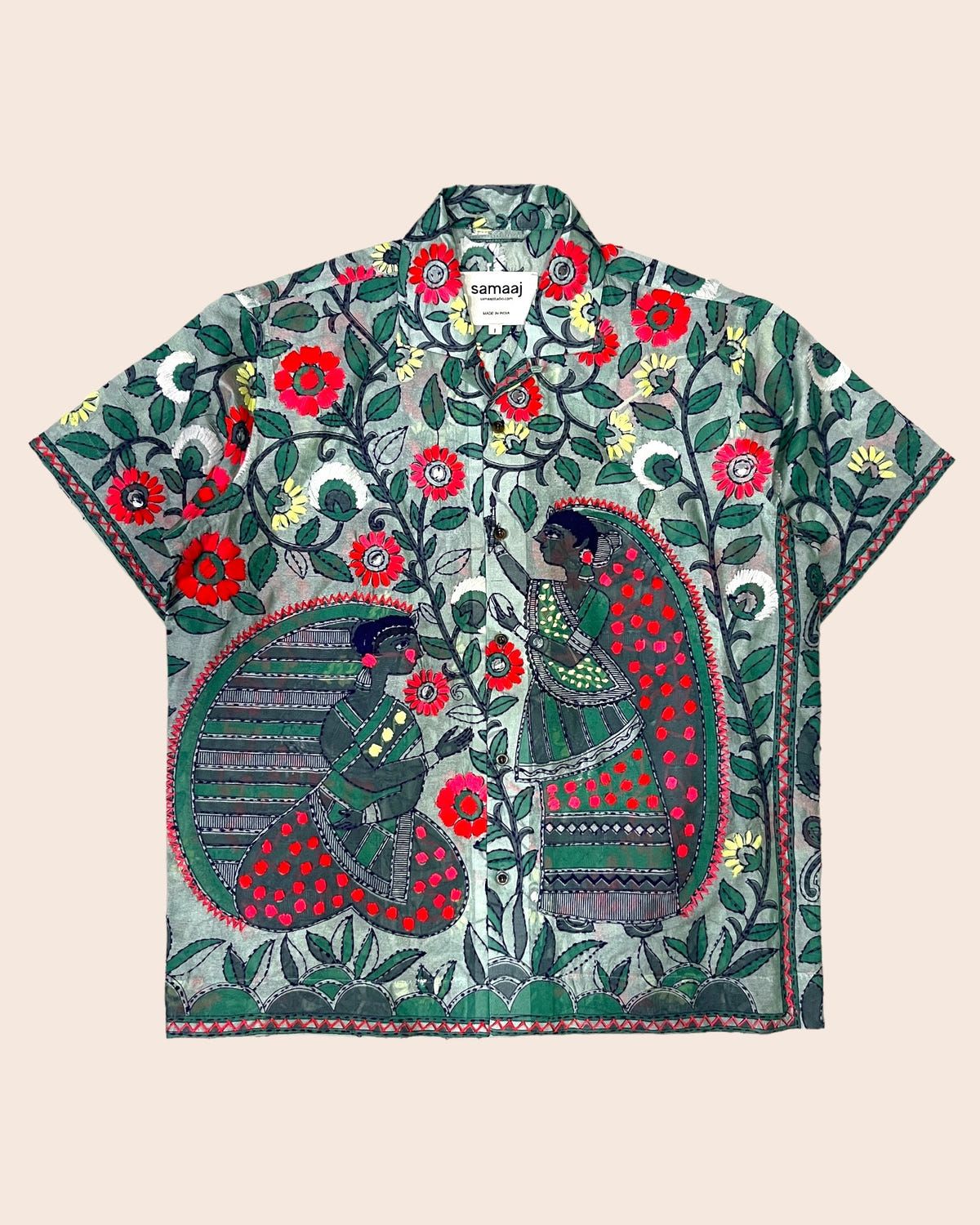 Kantha Shirt 14 - image 1