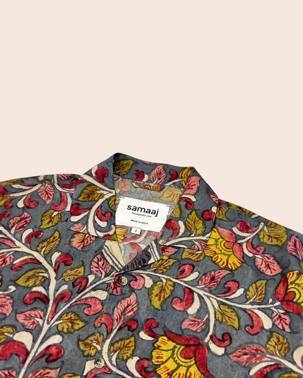 Samaaj Studio — Kalamkari Hand Paint Shirt 20