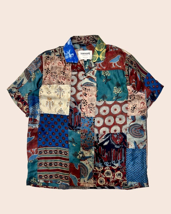 Samaaj Studio — Upcycled Silk Shirt 02