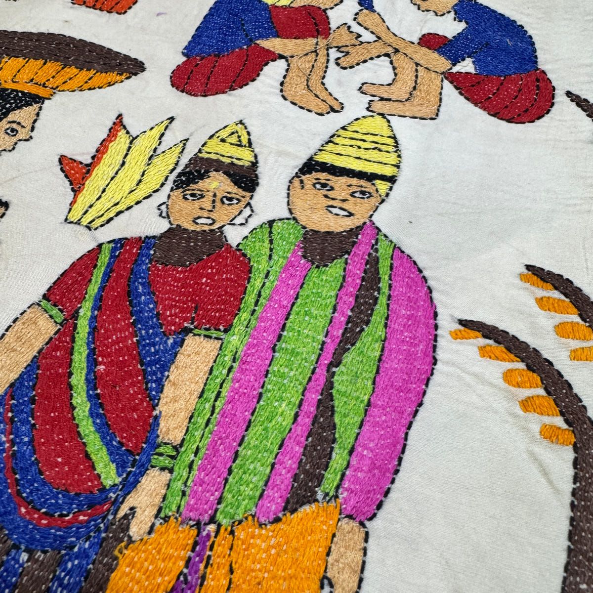 Kantha Hand Embroidered Jacket 02 - image 4