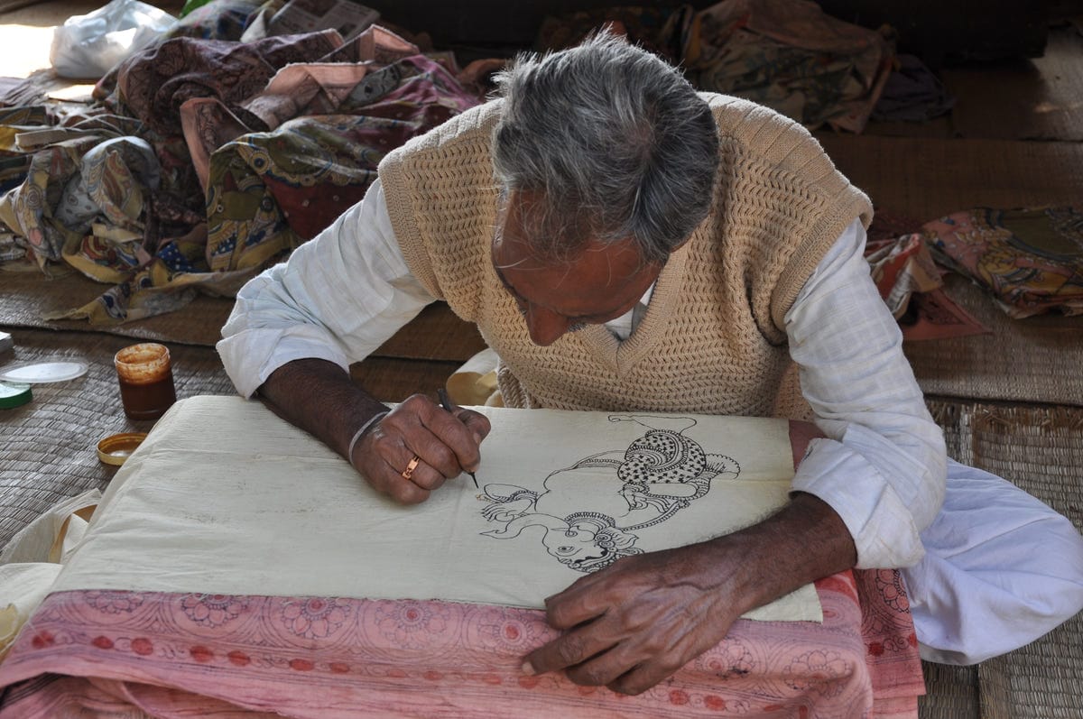 Kalamkari shirt 01 - image 4