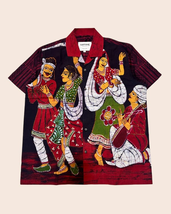 Samaaj Studio — Batik Hand Paint Shirt 09