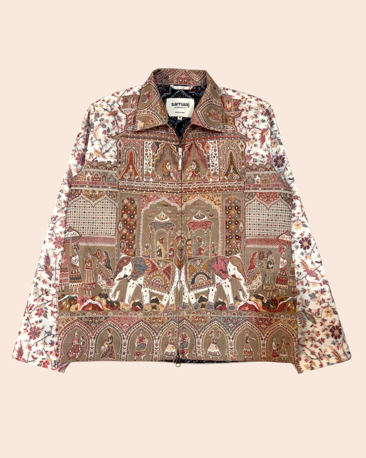 Pashmina Wool Jacket Beige - image 1