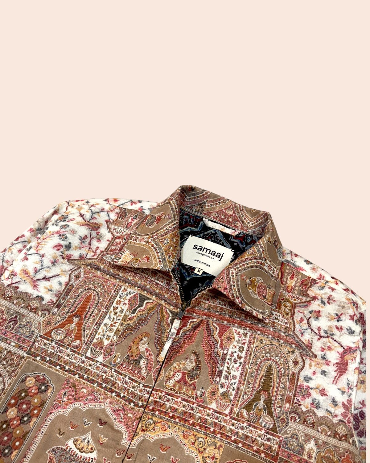 Pashmina Wool Jacket Beige - image 2