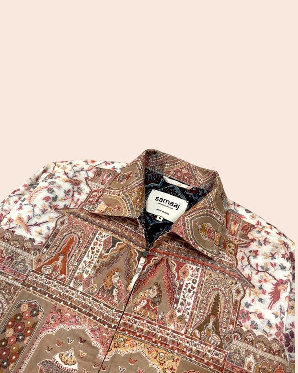 Samaaj Studio — Pashmina Wool Jacket Beige