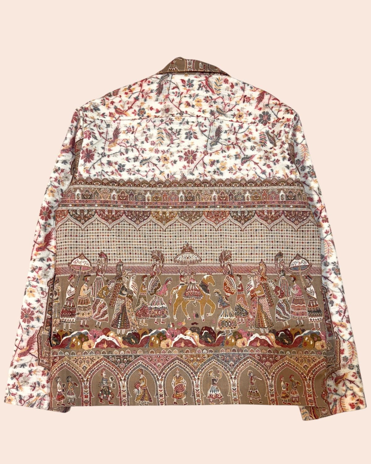 Pashmina Wool Jacket Beige - image 3
