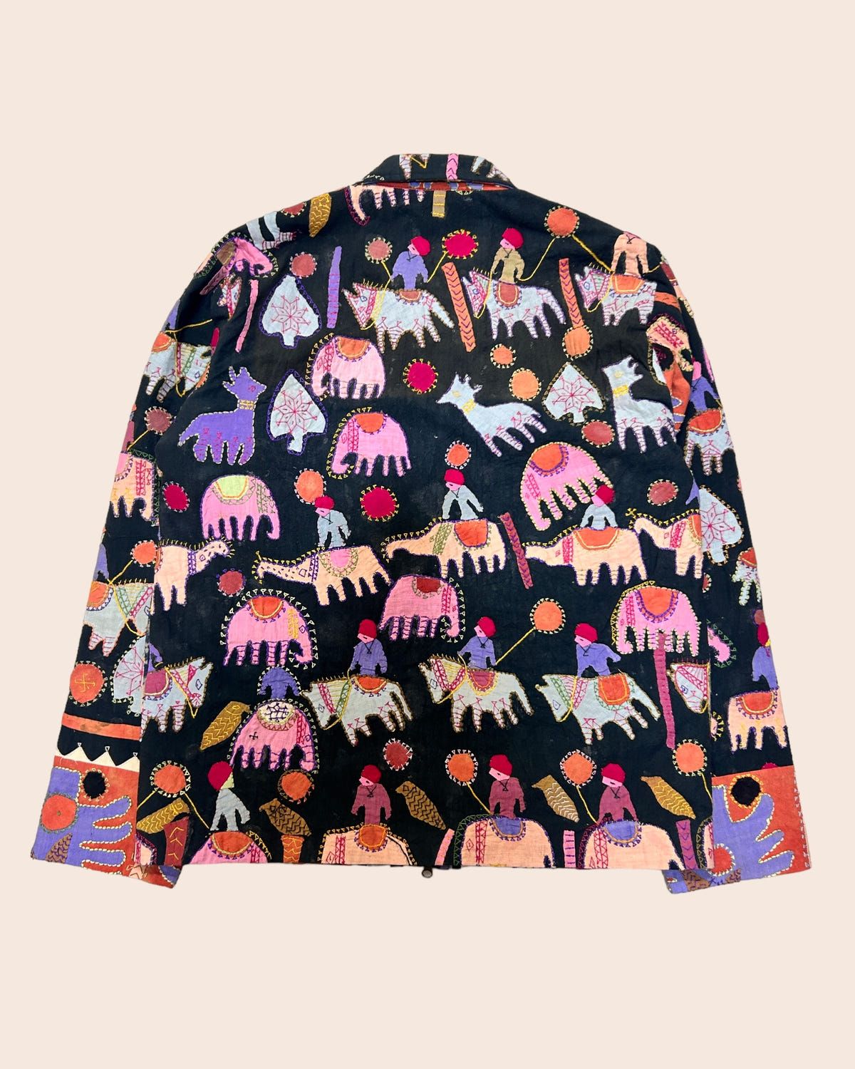 Multicolour Applique Jacket 02 - image 3