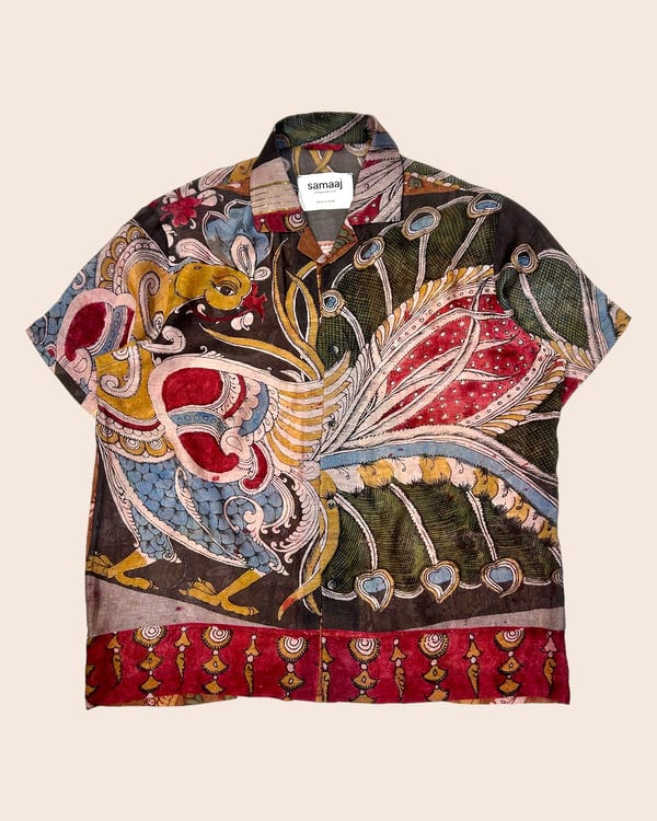 Samaaj Studio — Kalamkari Hand Paint Shirt 13