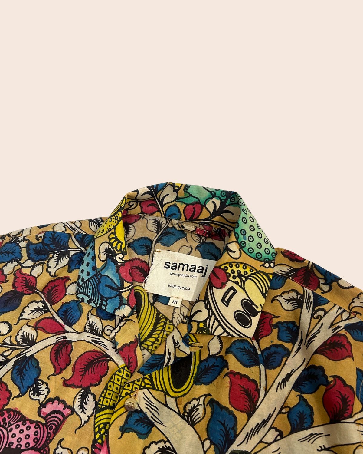Kalamkari Hand Paint Shirt 07 - image 2