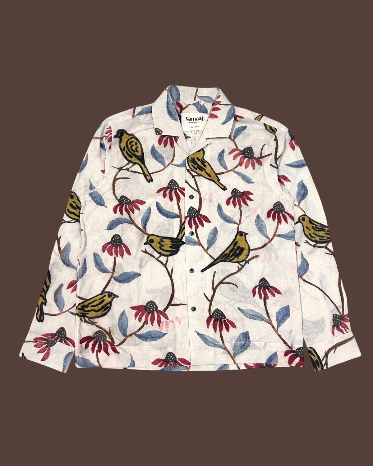 Hand Painted Shirt Full Sleeves 01 - image 1