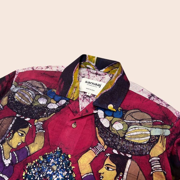 Samaaj Studio — Batik Hand Paint Shirt 05