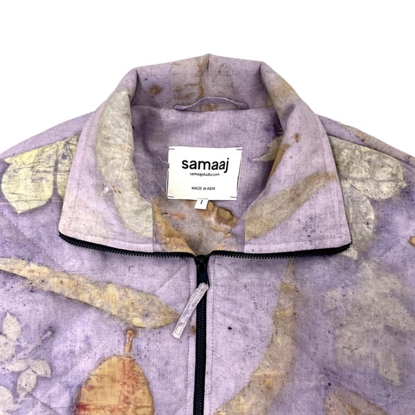 Samaaj Studio — Eco Printed Jacket 01
