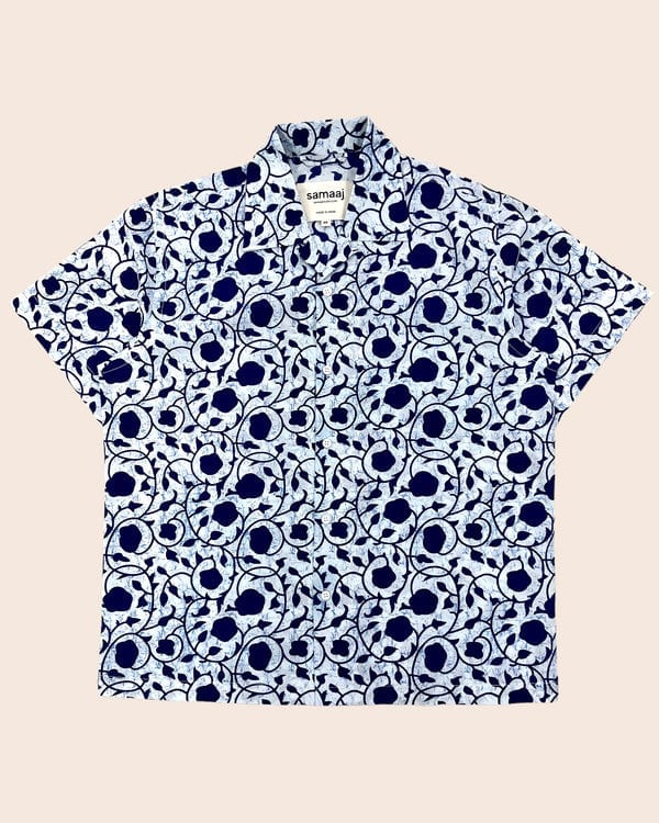 Samaaj Studio — Indigo shirt