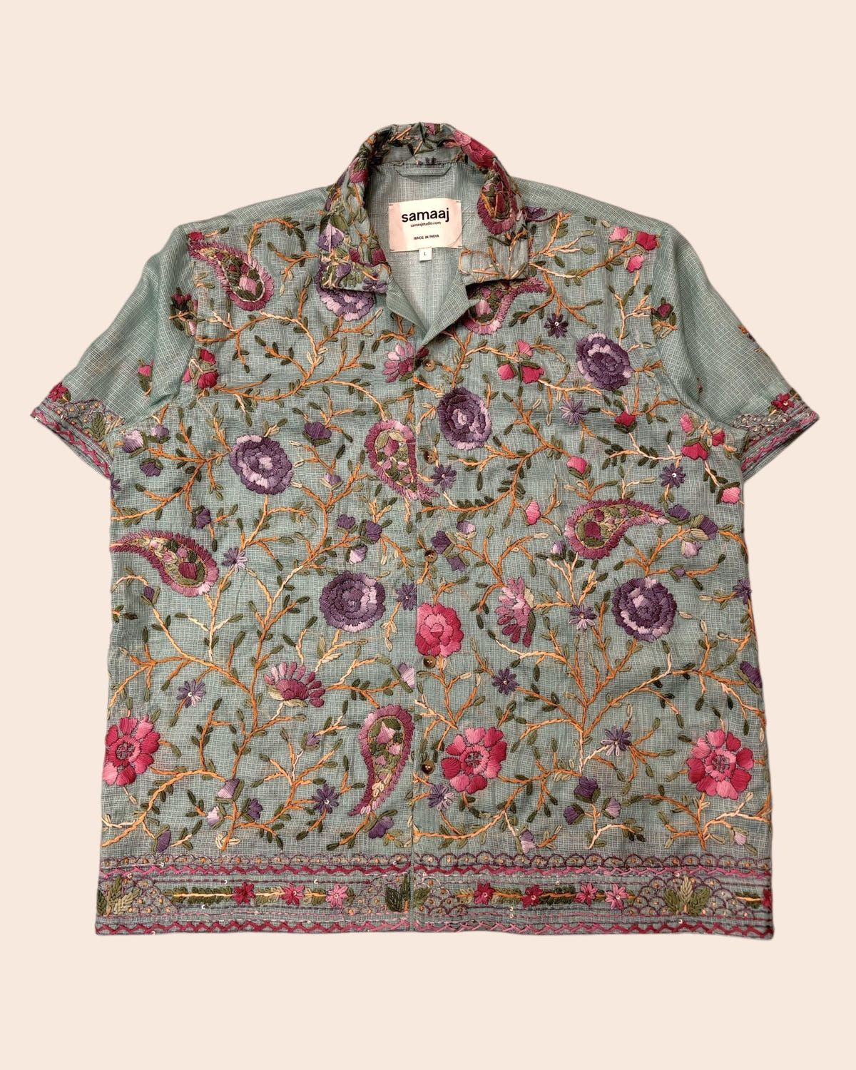 Kantha Shirt 56 - image 1