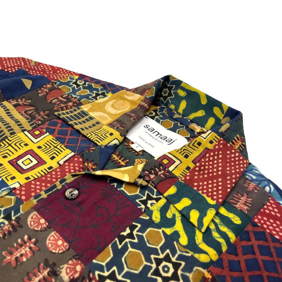 Patchwork shirt - image 2