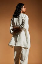 Taj Co-Linen Short Kurta Set view 4