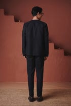Kohl Co-Linen Men's Round Neck Jacket Set view 8
