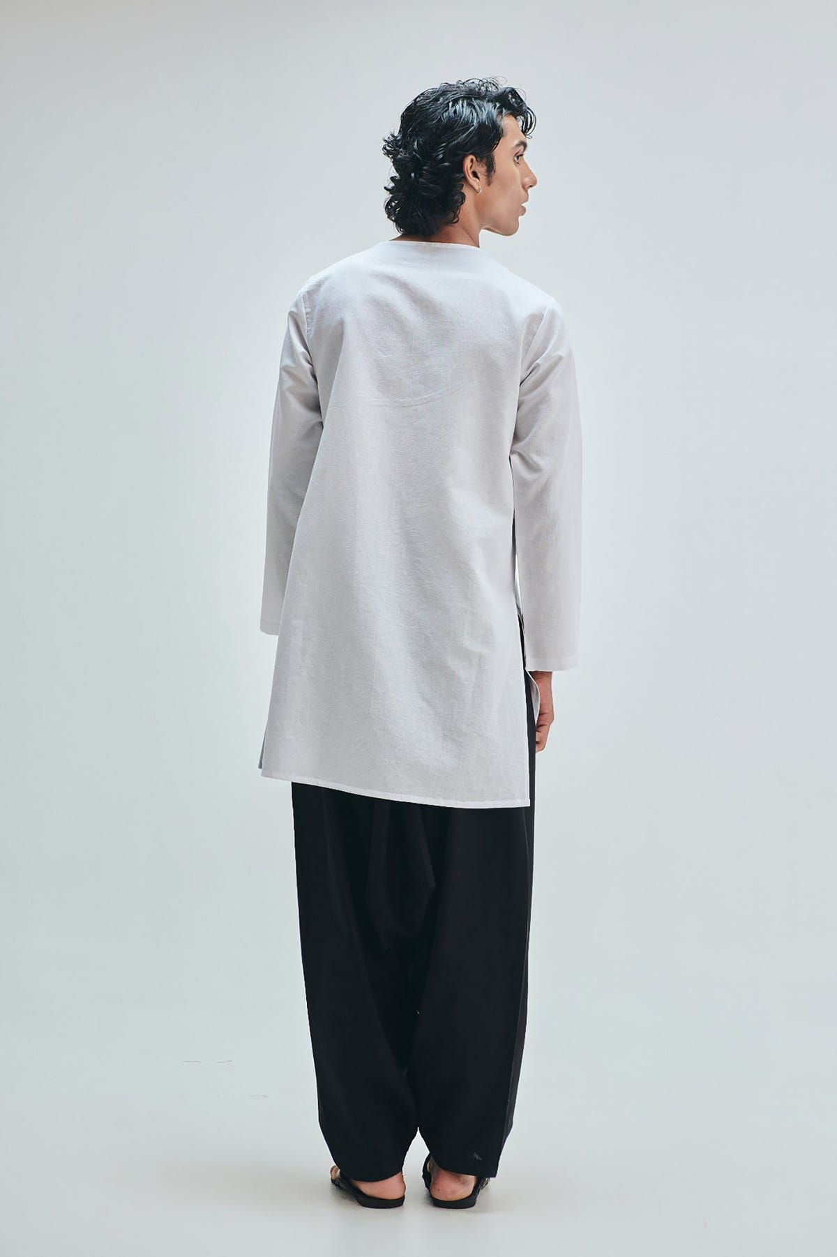 Taj Co-Linen Men's Angrakha Kurta Set - image 3