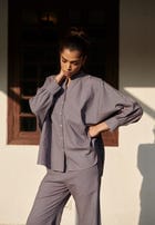 Dusk Co-Linen Dolman Shirt view 1
