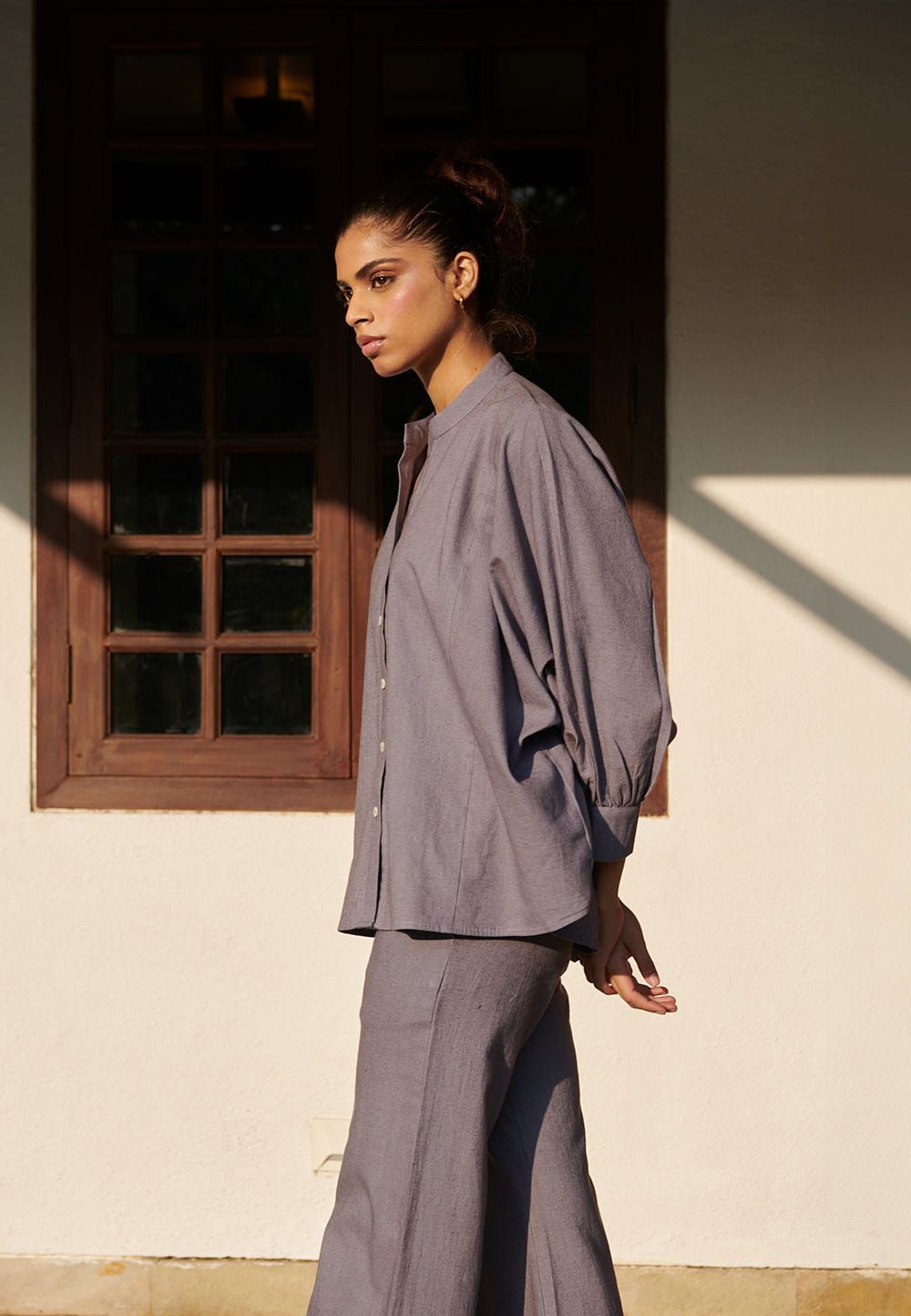 Dusk Co-Linen Dolman Shirt - image 6
