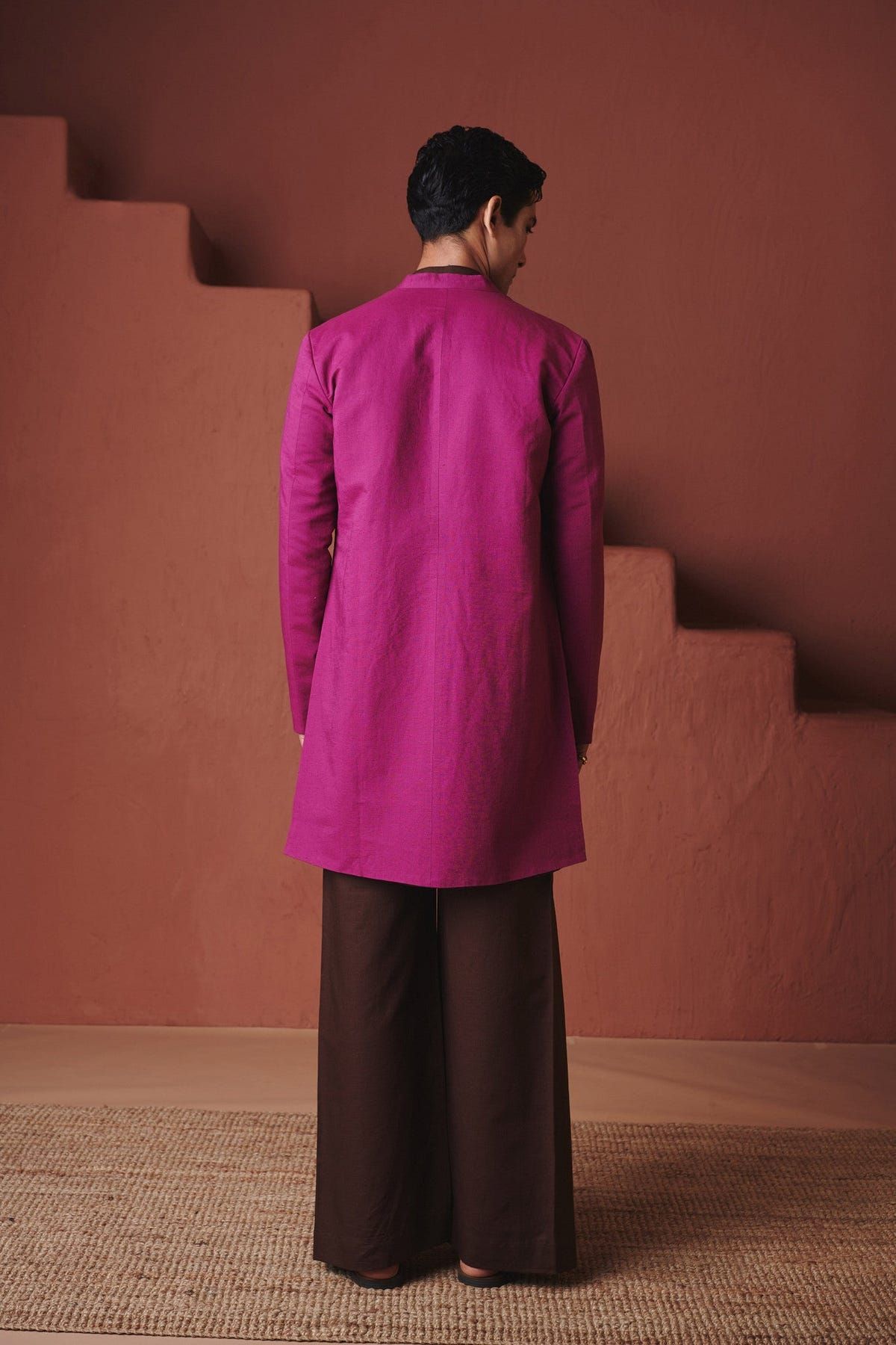 Rani Linen Men's Long Jacket - Sale - image 3
