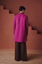 Rani Linen Men's Long Jacket - Sale view 3