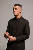 Kohl Co-Linen Men's Bandhgala Jacket view 1
