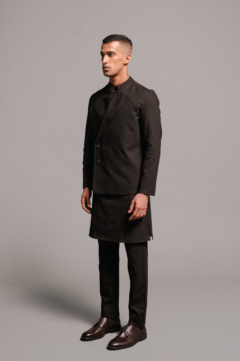 Kohl Co-Linen Men's Bandhgala Jacket - image 6
