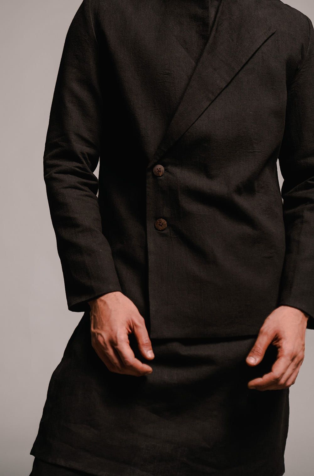 Kohl Co-Linen Men's Bandhgala Jacket - image 7
