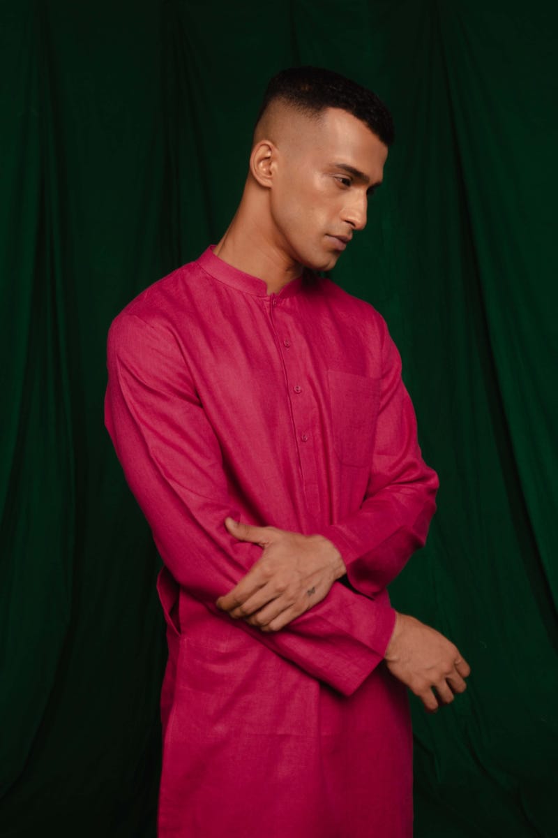 Rani Linen Men's Kurta