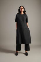 Kohl Co-Linen Half Sleeves Kurta Set view 1