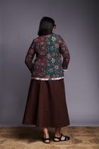 Co-Linen Quilted Wrap Jacket view 8