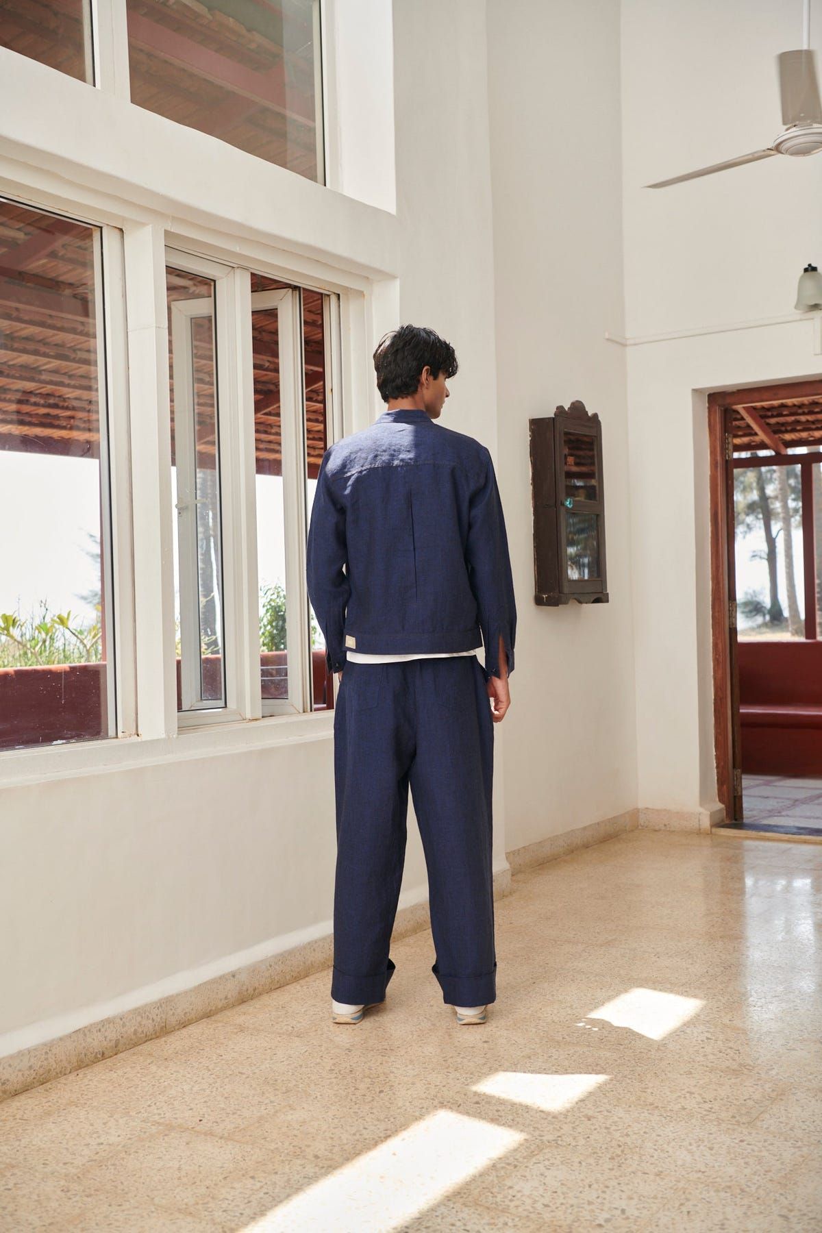 Neel Linen Men's Baggy Pants - Sale - image 7