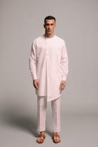 Taj Co-Linen Men's Side Open Kurta Set view 1